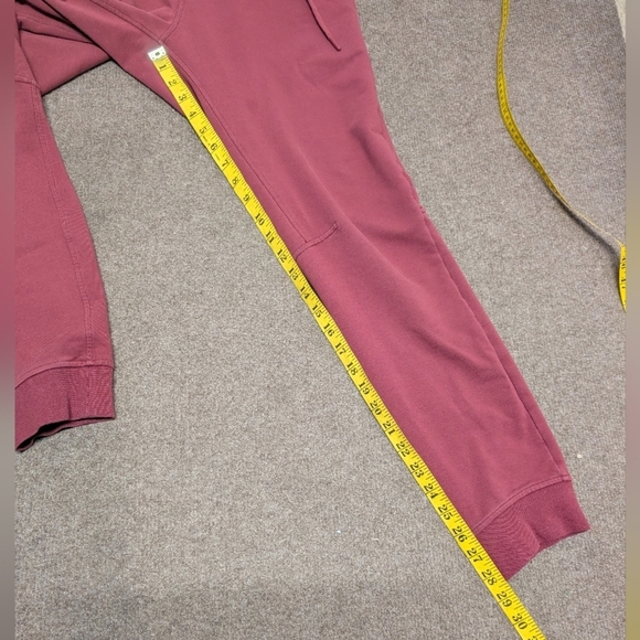 LULULEMON (Men's XS) City Sweat Jogger Pants Red/Wine 29'' Loungewear Athleisure - Picture 11 of 11